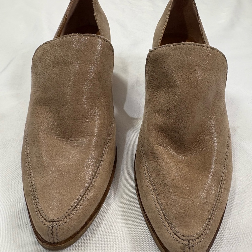 Lucky Brand Mahzan pointed-toe suede booties